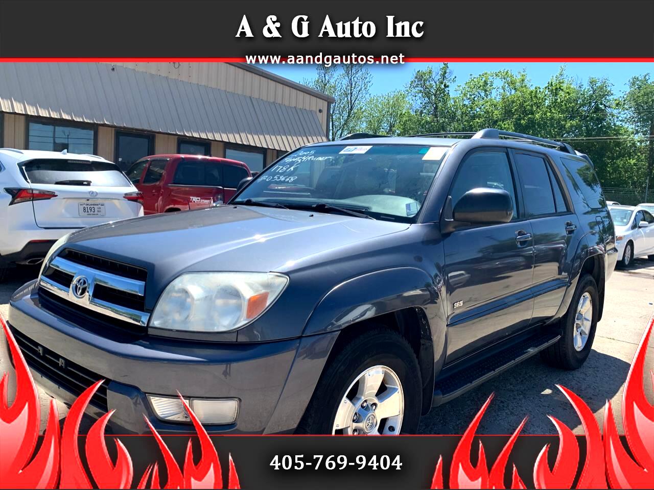 2005 Toyota 4Runner for sale in Oklahoma City OK 73141 by A & G Auto Inc