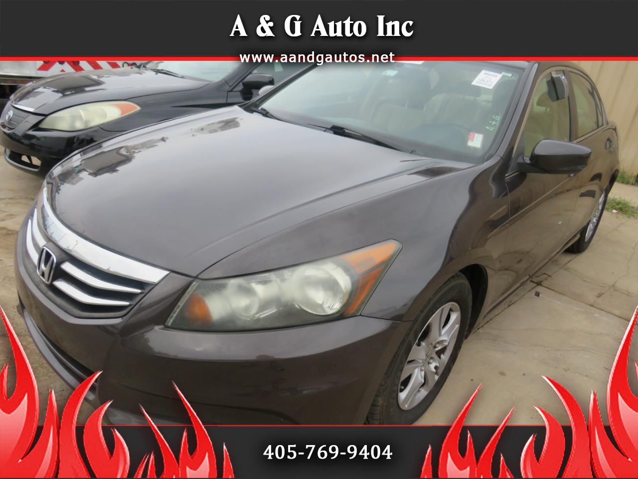 2011 Honda Accord for sale in Oklahoma City OK 73141 by A & G Auto Inc