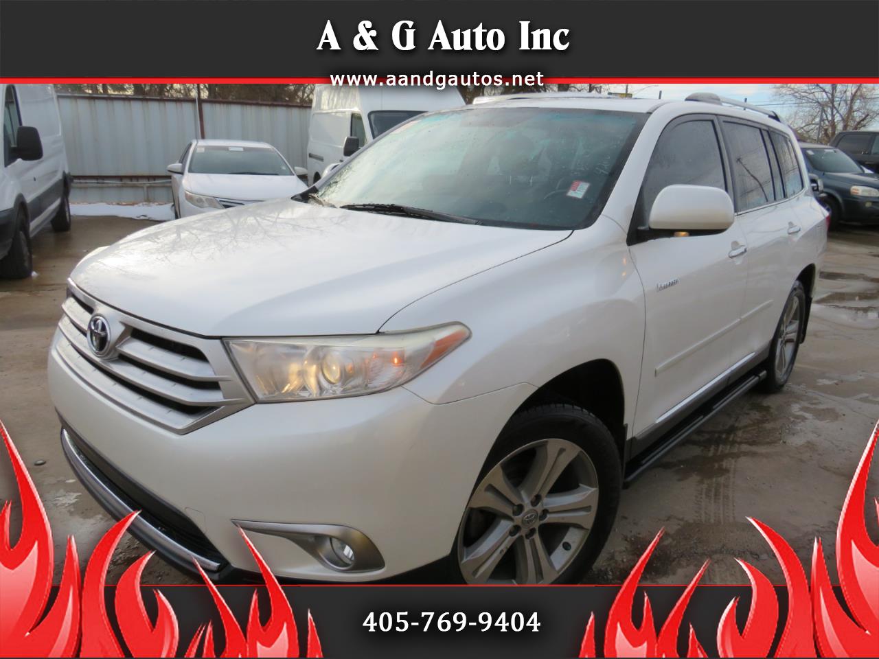 2012 Toyota Highlander for sale in Oklahoma City OK 73141 by A & G Auto Inc