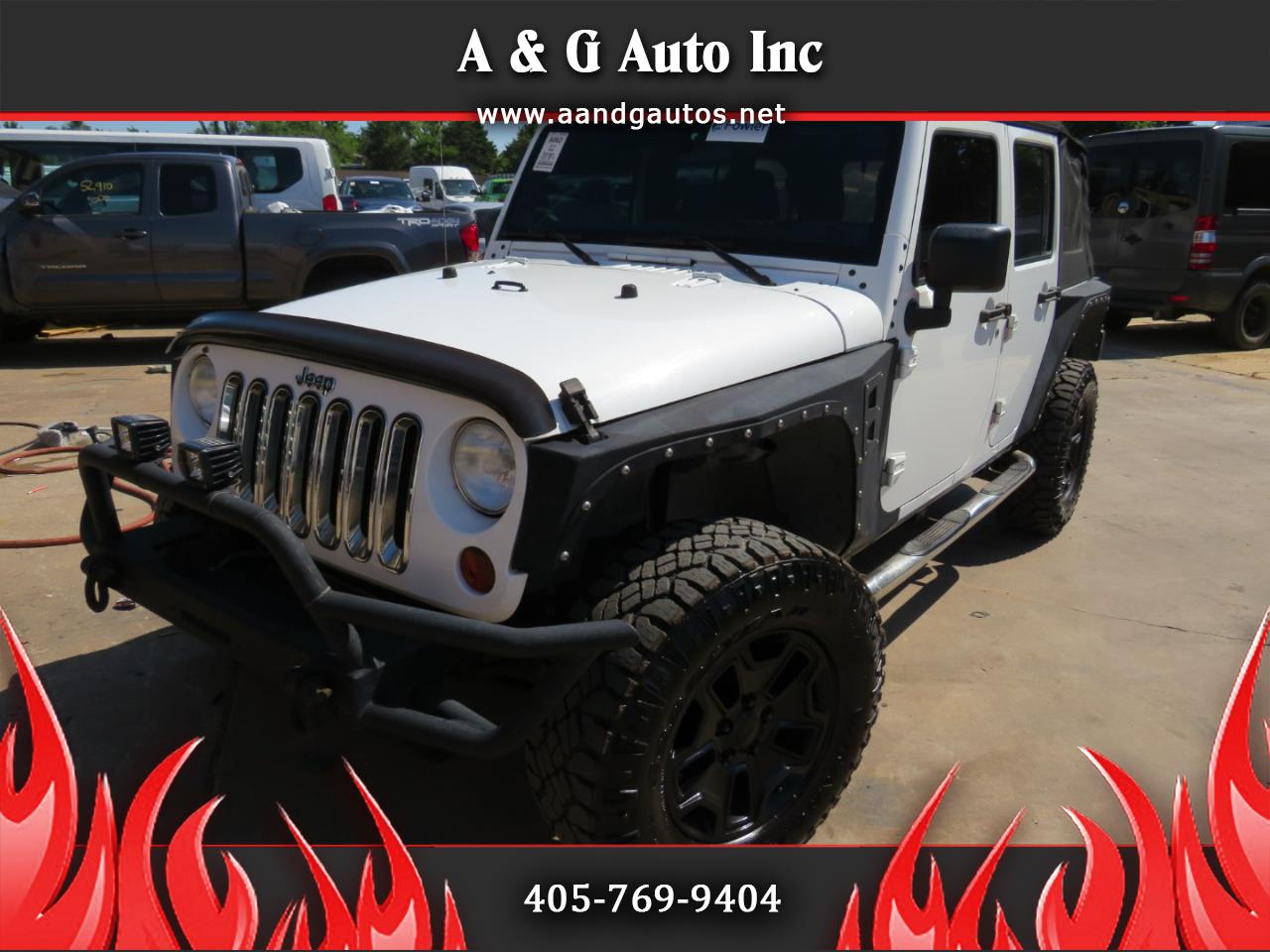 2013 Jeep Wrangler for sale in Oklahoma City OK 73141 by A & G Auto Inc