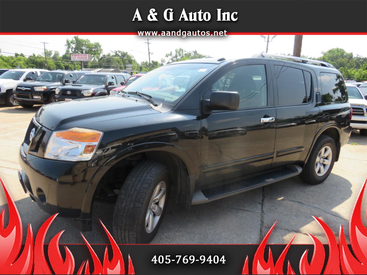 2015 Nissan Armada for sale in Oklahoma City OK 73141 by A & G Auto Inc