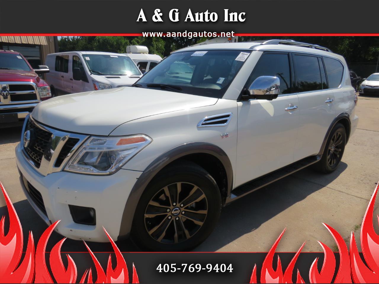 2017 Nissan Armada for sale in Oklahoma City OK 73141 by A & G Auto Inc