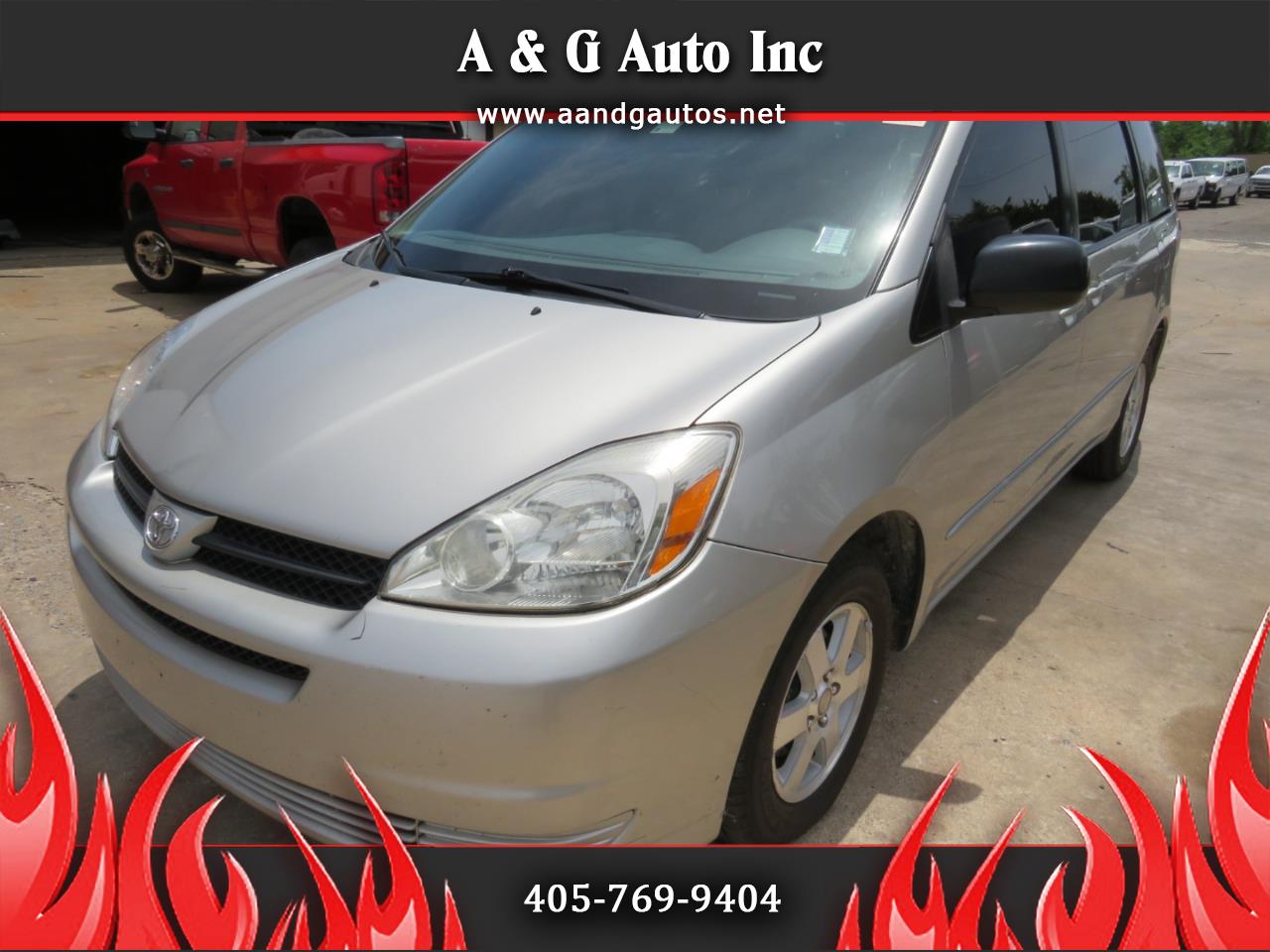 2005 Toyota Sienna for sale in Oklahoma City OK 73141 by A & G Auto Inc