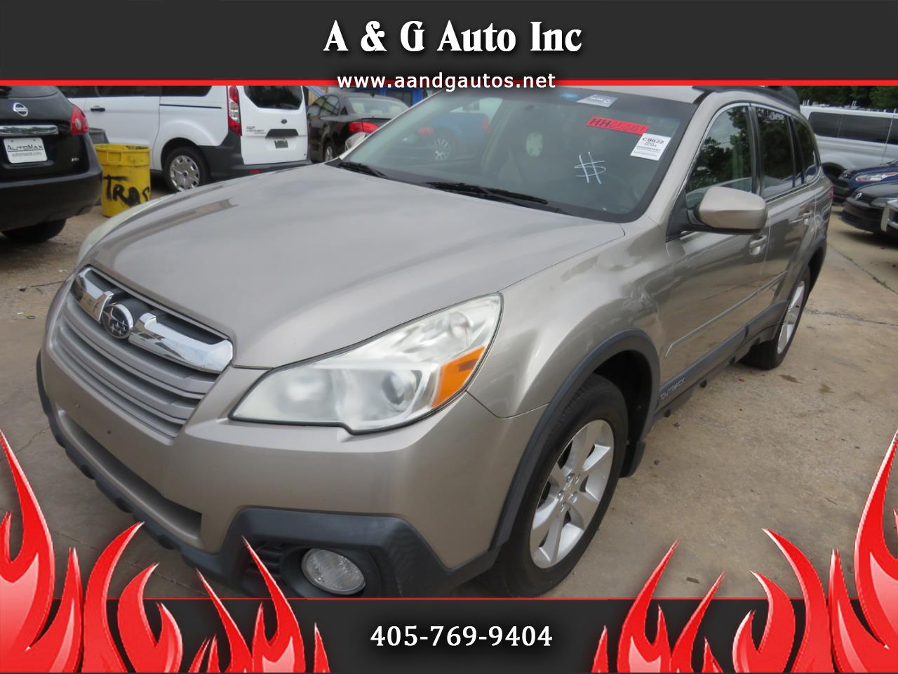 2014 Subaru Outback for sale in Oklahoma City OK 73141 by A & G Auto Inc