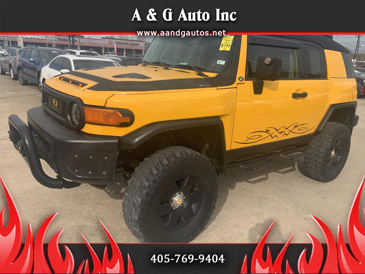 2007 Toyota FJ Cruiser for sale in Oklahoma City OK 73141 by A & G Auto Inc