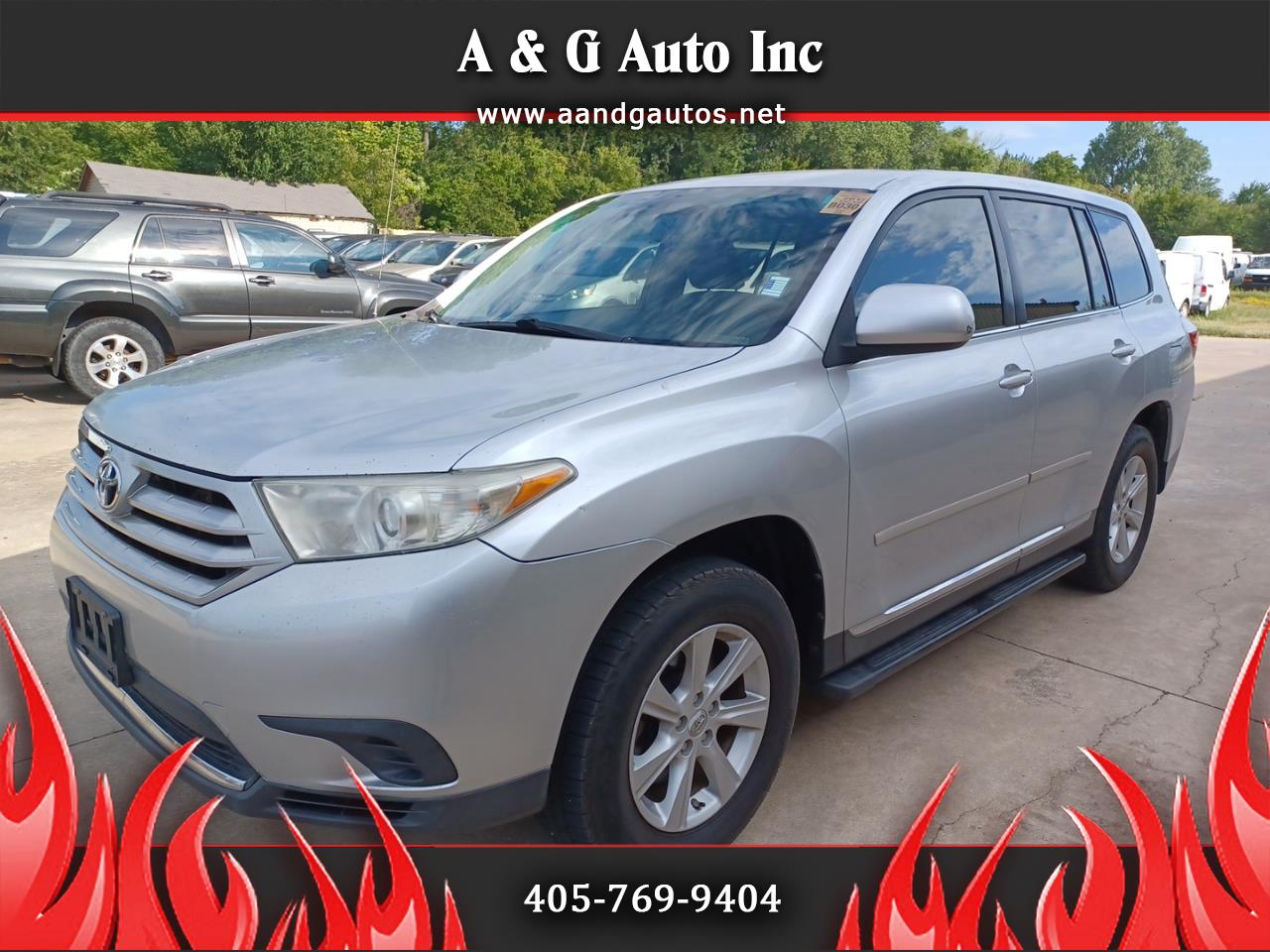 2012 Toyota Highlander for sale in Oklahoma City OK 73141 by A & G Auto Inc