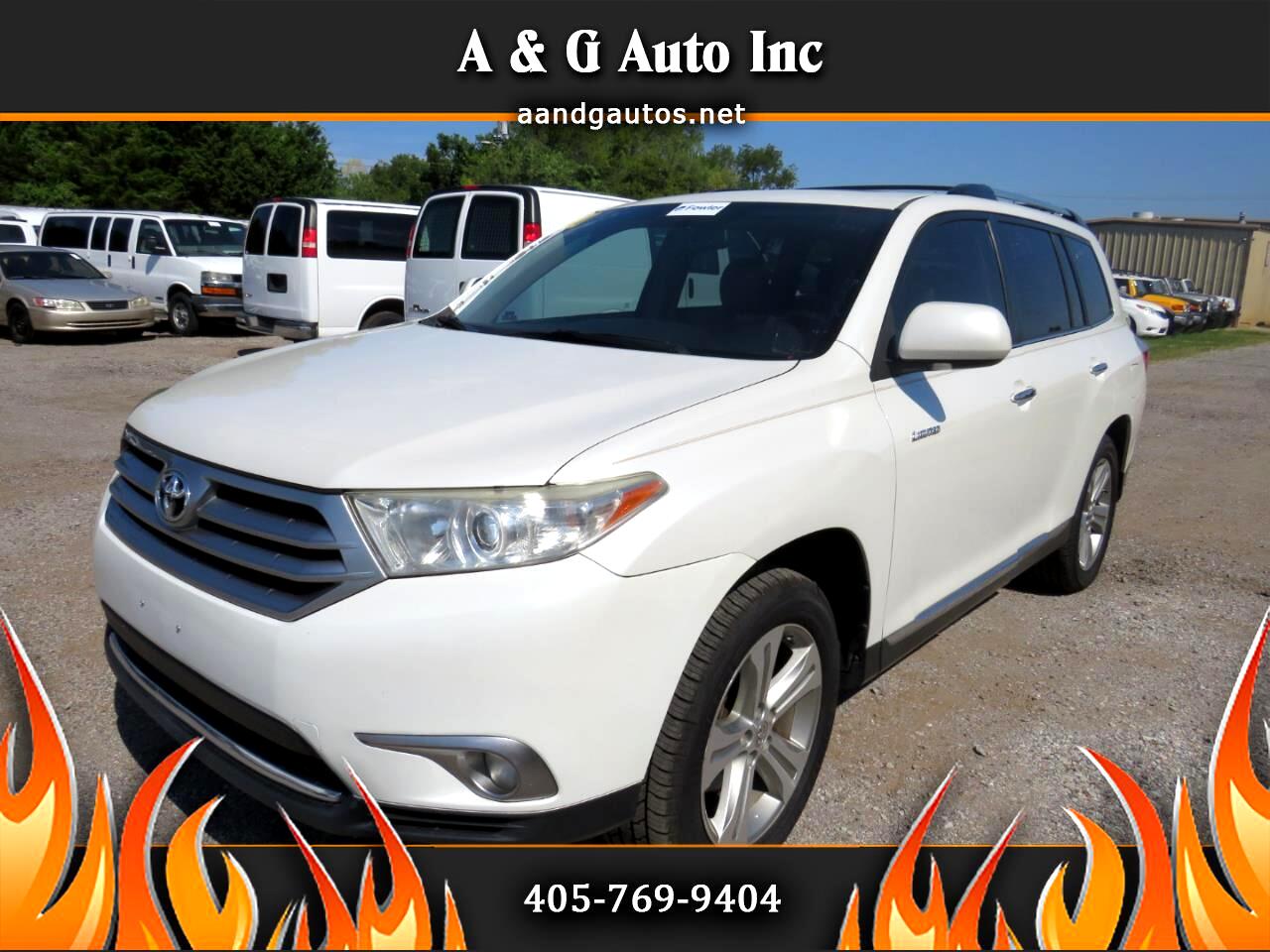 2013 Toyota Highlander for sale in Oklahoma City OK 73141 by A & G Auto Inc