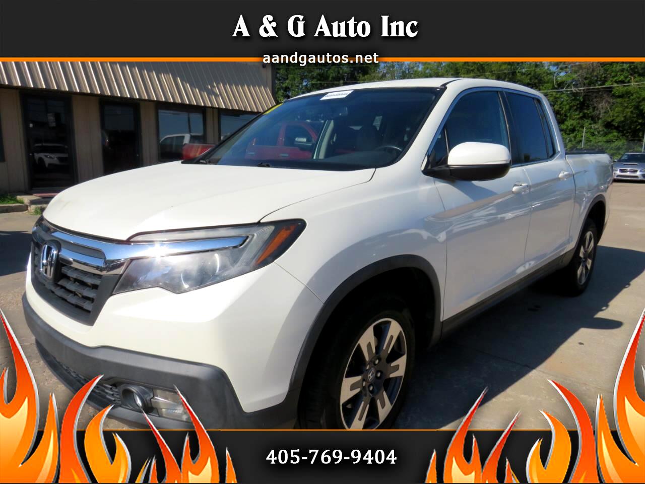 2018 Honda Ridgeline for sale in Oklahoma City OK 73141 by A & G Auto Inc