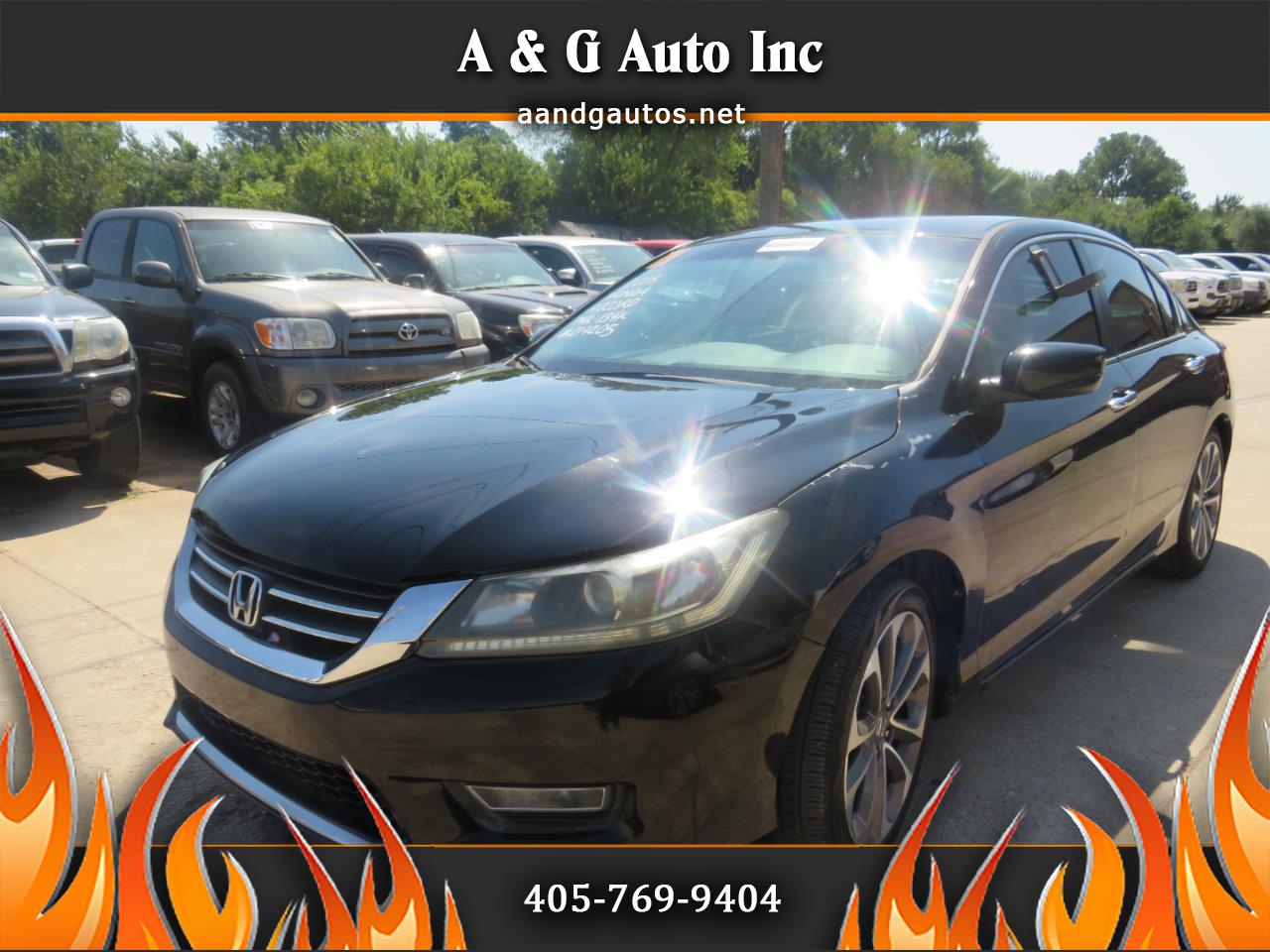 2013 Honda Accord for sale in Oklahoma City OK 73141 by A & G Auto Inc