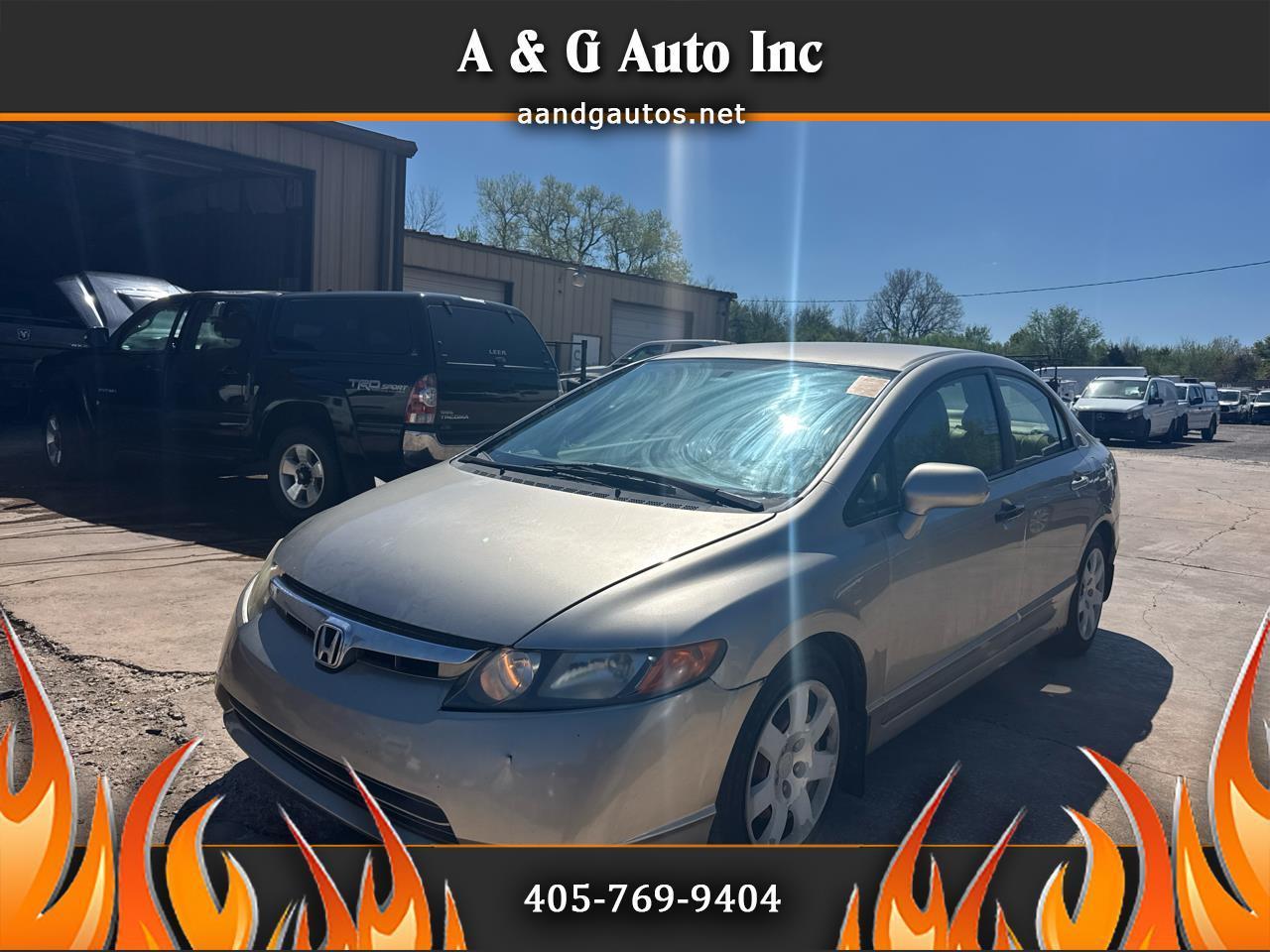 2006 Honda Civic for sale in Oklahoma City OK 73141 by A & G Auto Inc