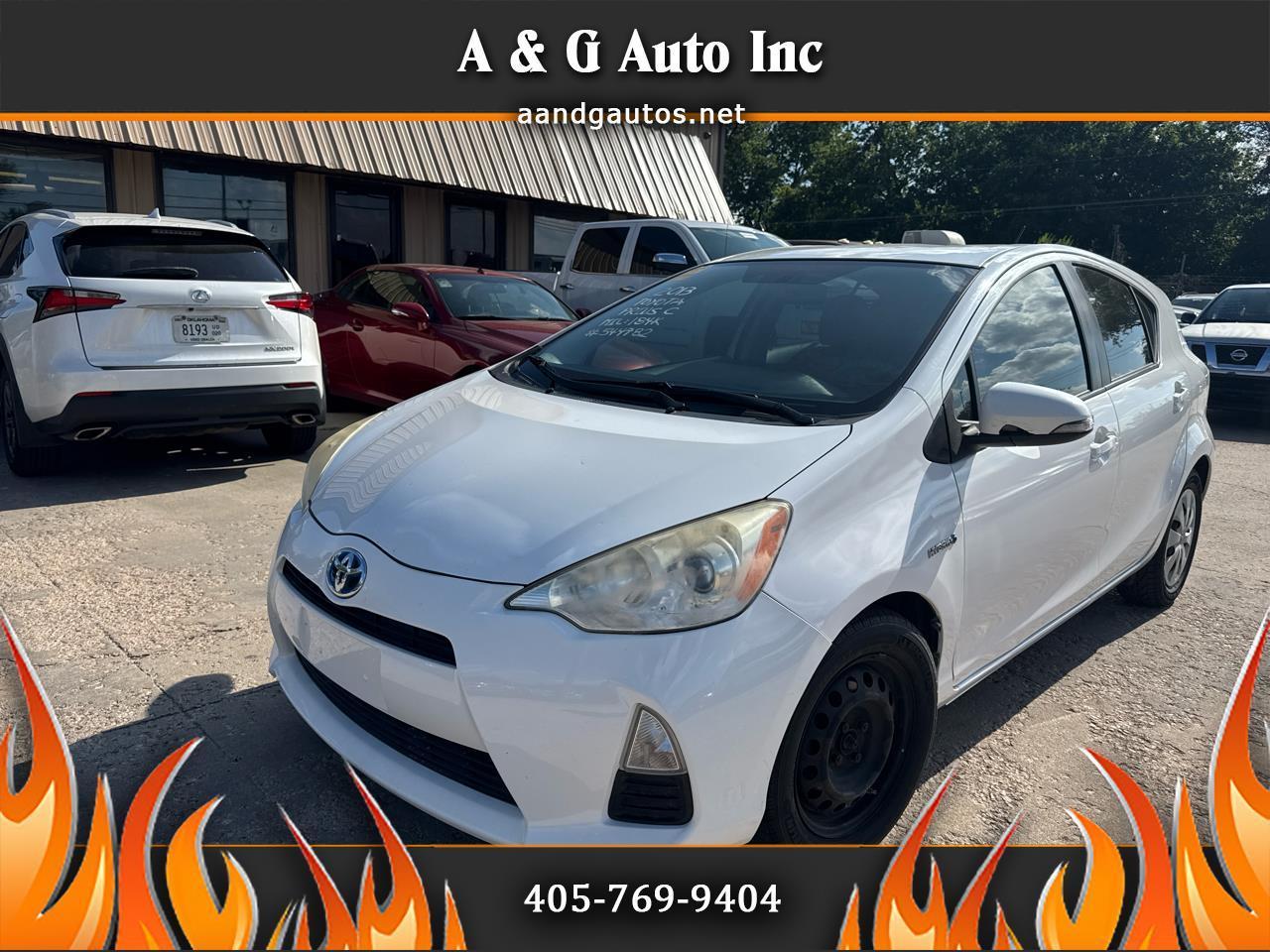 2013 Toyota Prius c for sale in Oklahoma City OK 73141 by A & G Auto Inc