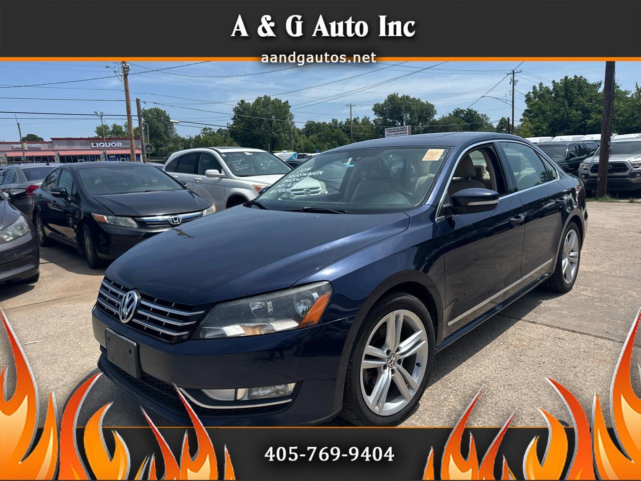 2014 Volkswagen Passat for sale in Oklahoma City OK 73141 by A & G Auto Inc