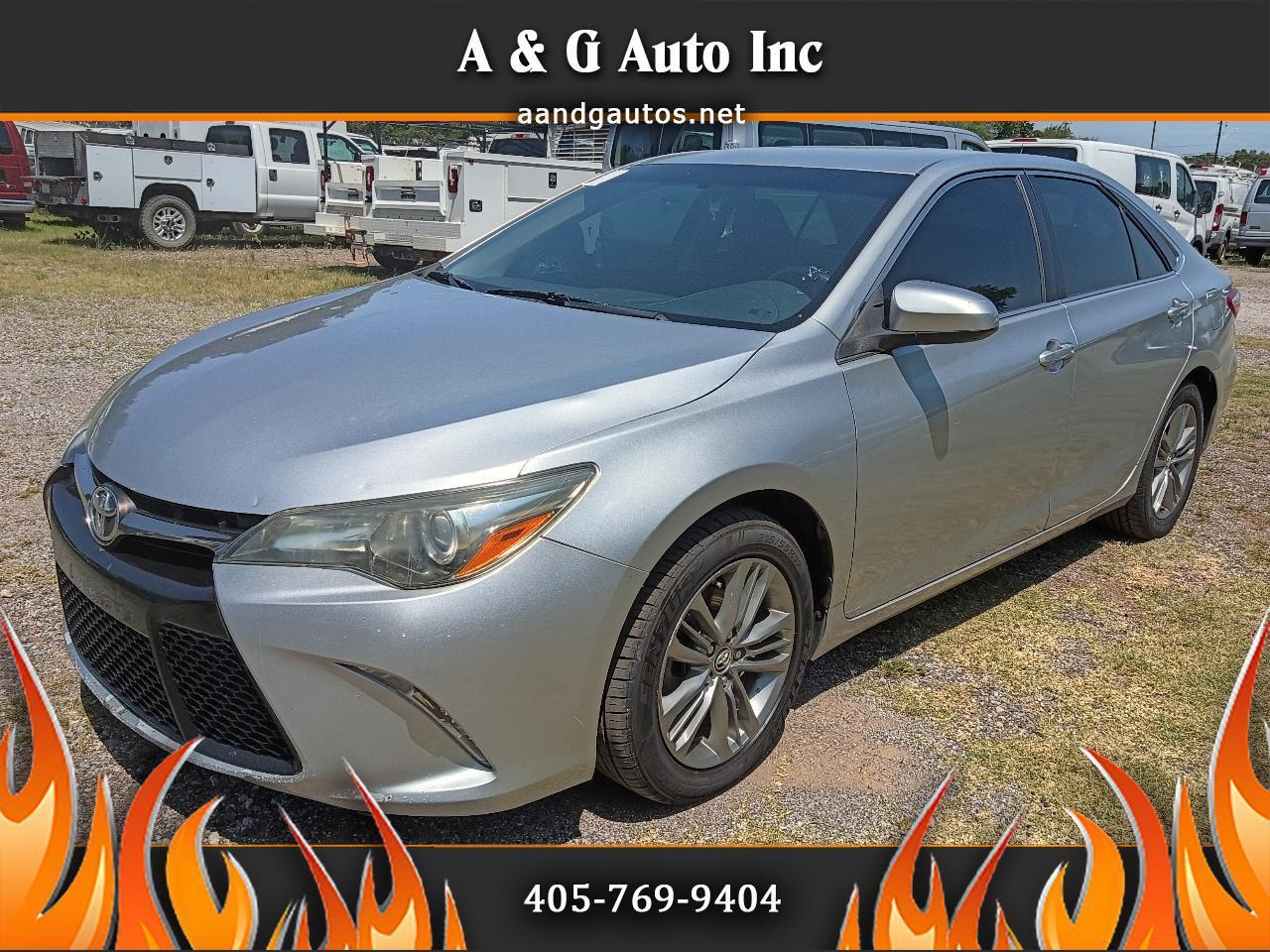 2015 Toyota Camry for sale in Oklahoma City OK 73141 by A & G Auto Inc