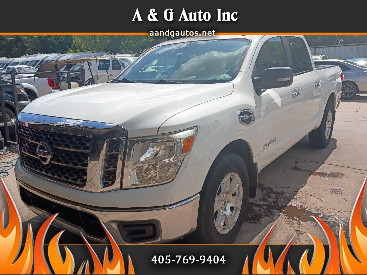 2017 Nissan Titan for sale in Oklahoma City OK 73141 by A & G Auto Inc