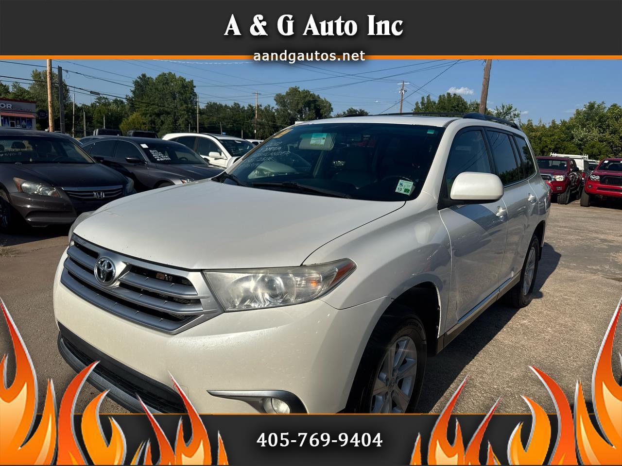 2012 Toyota Highlander for sale in Oklahoma City OK 73141 by A & G Auto Inc